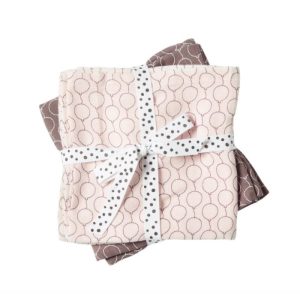 Done by Deer Swaddle 120x120cm 2-pack Balloon, powder