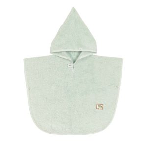 Lässig terry poncho sea foam 1-3 jaar