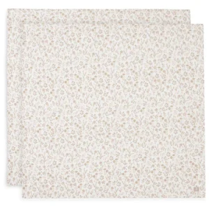 Jollein hydrofiele doeken large 115 x 115 cm Bloomy 2-pack